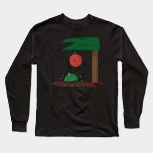 Falling Christmas Ornament Long Sleeve T-Shirt